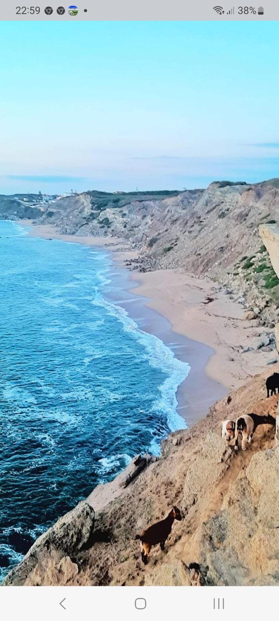 Casa Do Portao Azul - Espadarte Atouguia Da Baleia Exteriér fotografie